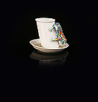 Cup and saucer Gaudí